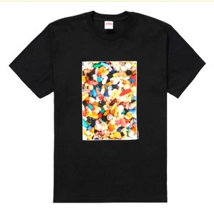 SUPREME | NEW IN BAG | PILLS TEE | SHIRT | Size M | Rare Top FW20T30
